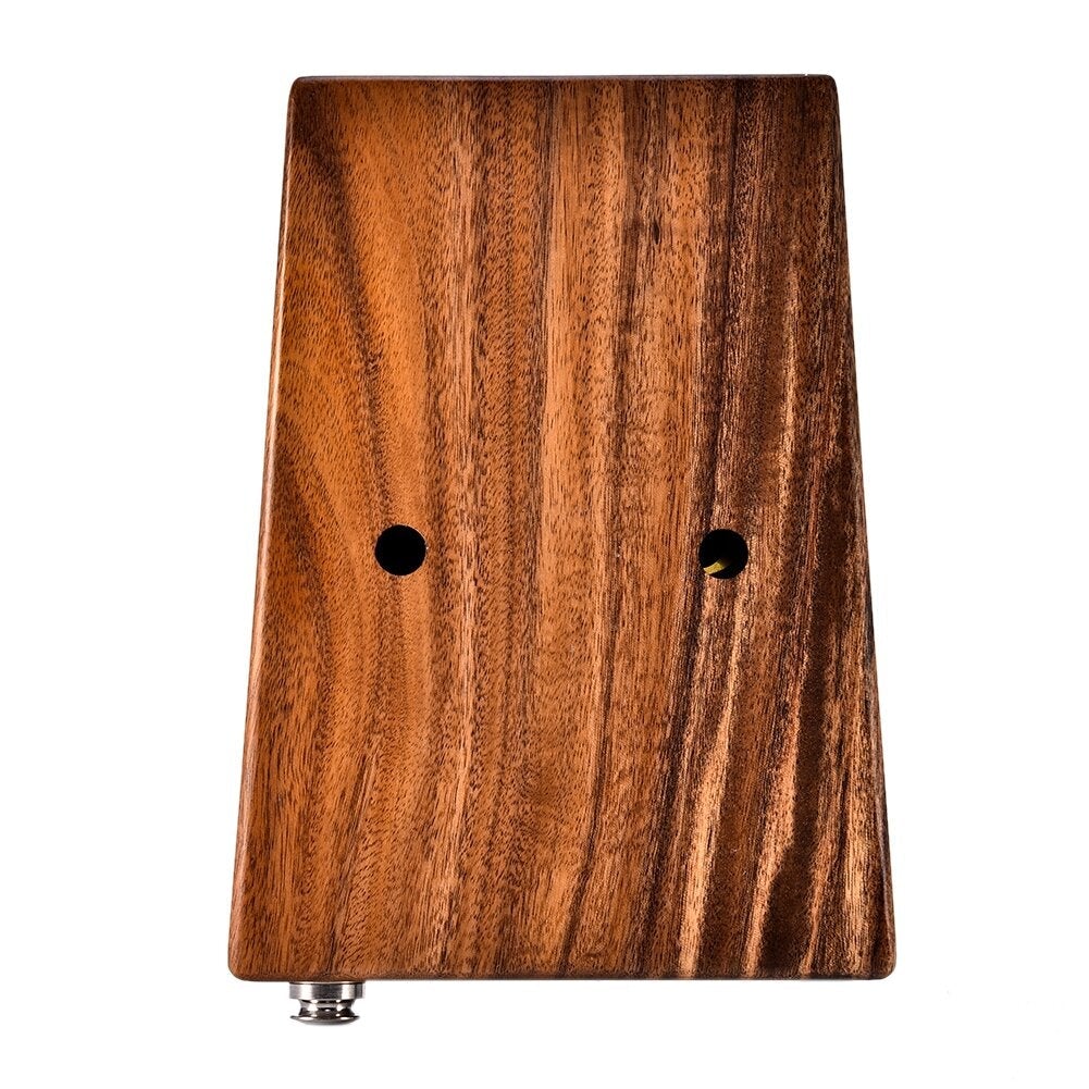 EQ Acacia Muspor17 Key Electric Box Thumb Piano Kalimba EVA Bag + Audio Cable Raw Wood Color