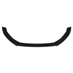 Glossy Black Front Bumper Lip Spoiler Trim 3PCS