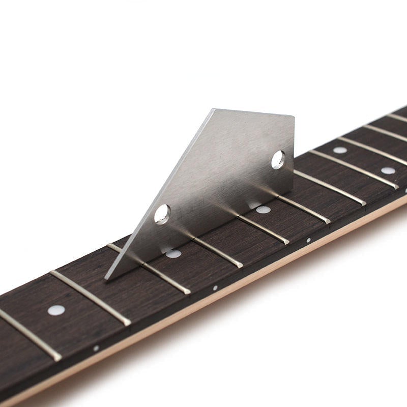 Guitar Stainless Steel File Guitar Leveling Ruler Polishing Stone Guitar Tool Set