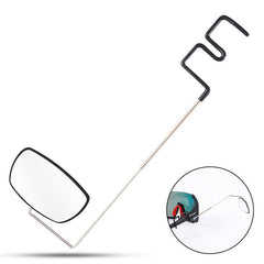 Bicycle Helmet Mirrors Mini Reflector Flat Mirror Multi-angle Adjustable Outdoor Cycling Equipment