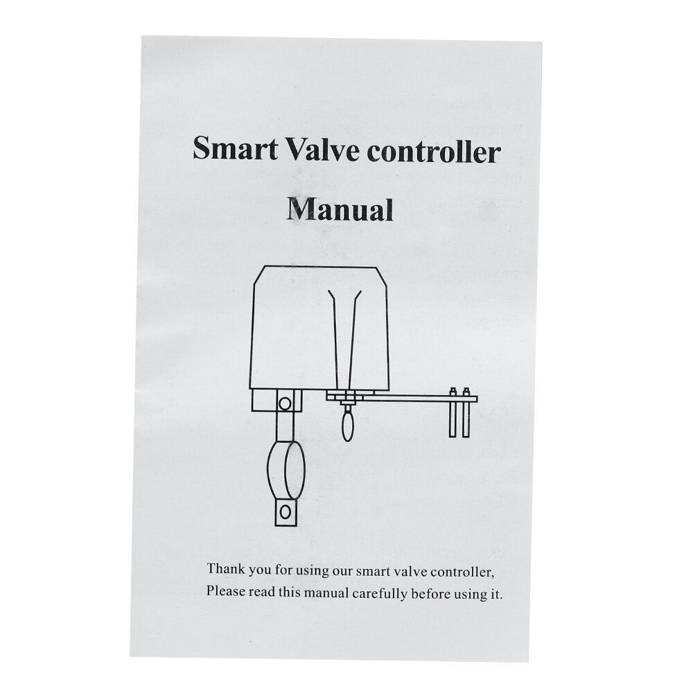Plug Wifi Smart Valve Switch Home Automation System Valve Control for Gas Or Water Voice Control Work With Alexa Google Home
