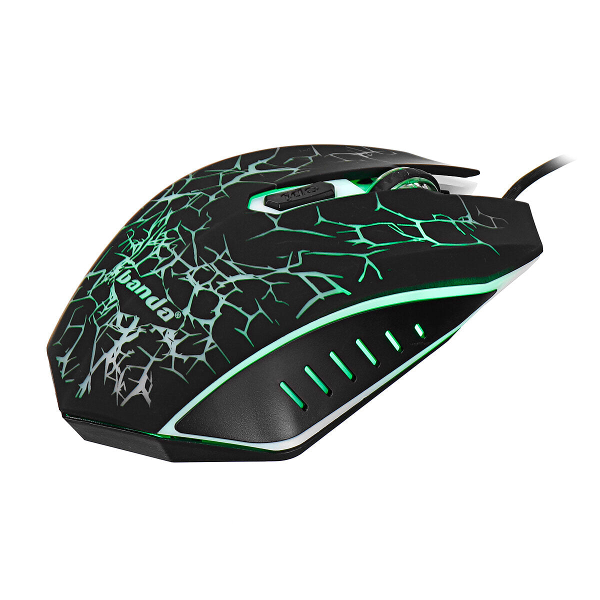 Gaming Keyboard Mouse Wired Stereo Headset Comobs with Anti-Slip Mouse Pad