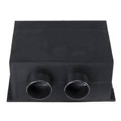 12V/24V 650W 2-Hole Car Electric Heater Warm Air Heater Dual Switch Constant Temperature