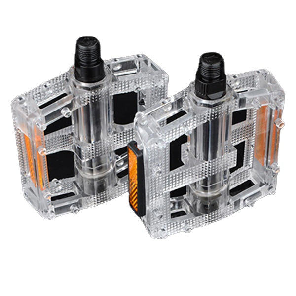 Fixed Gear Bike Bicycle Plastic Steel Ball Type Pedals