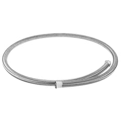 3FT Fuel Hose Oil Gas Line PTFE Stainless Steel Braided