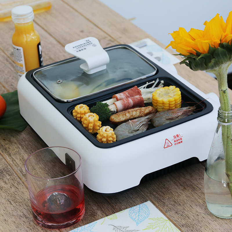 Multi-function Integrated Pot Electric Hot Pot Baking Tray