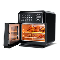 12L Oil Free Smart Air Fryer Dual Heating Element 12 Recipes App/Touch Control Oven