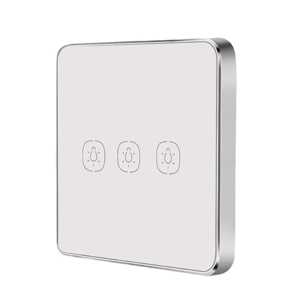 Wireless Remote Switch Work with Tuya Hub One Two Three Gangs Touch Switches Sticker Battery Power 2MQTT deCONZ