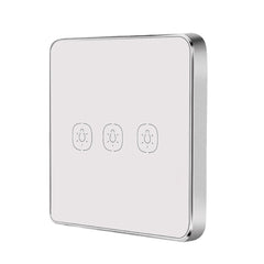 Wireless Remote Switch Work with Tuya Hub One Two Three Gangs Touch Switches Sticker Battery Power 2MQTT deCONZ