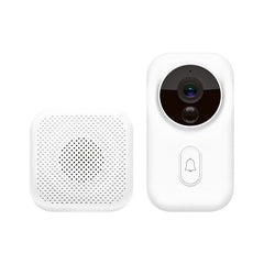 Smart AI Face Identification 720P Video Doorbell Set with Doorbell Receiver 4 LED IR Night Vision Motion-Detection Doorbell SMS Intercom