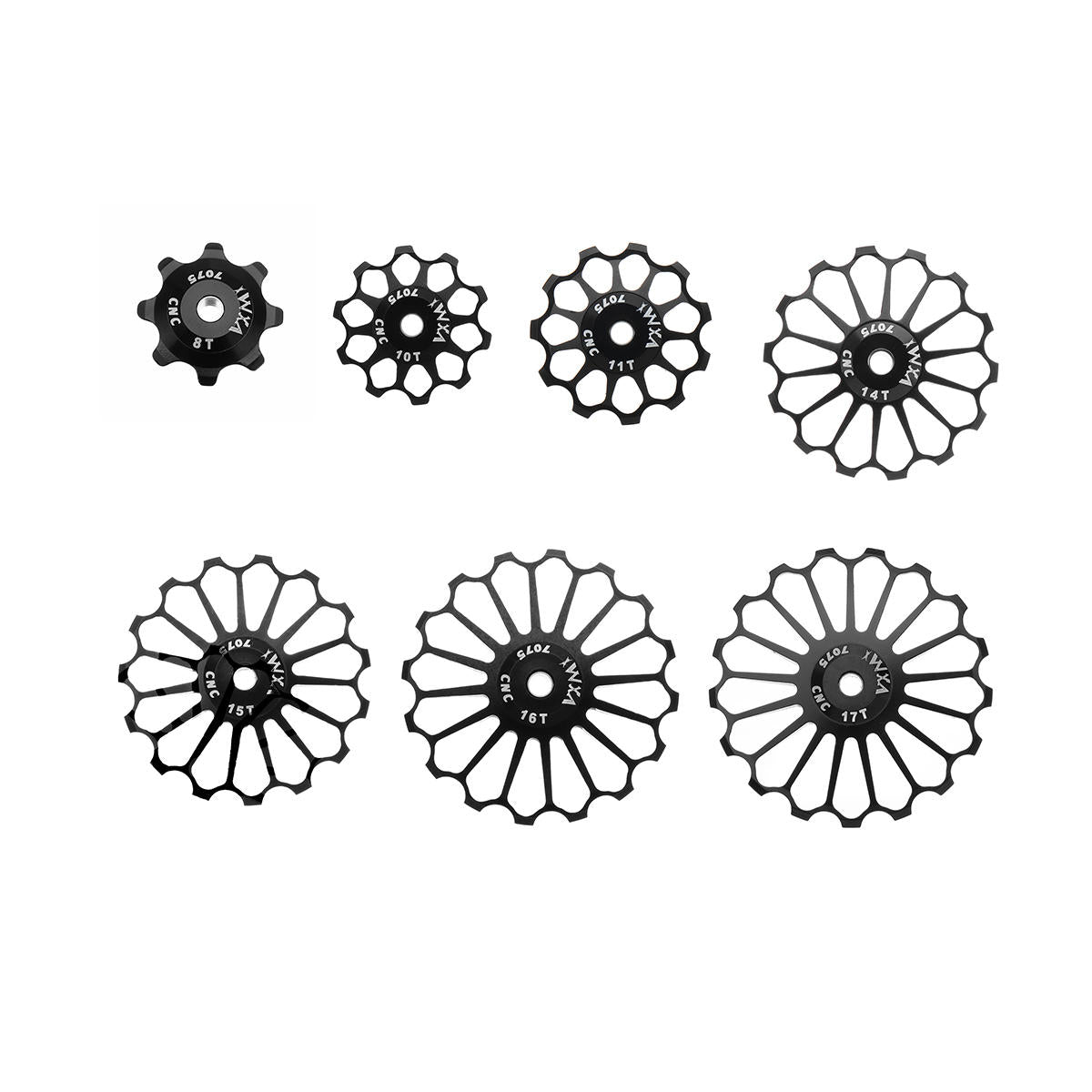 Aluminum Alloy Bicycle Derailleur Pulley Wheel Cycling Guide Roller Ceramic Bearing