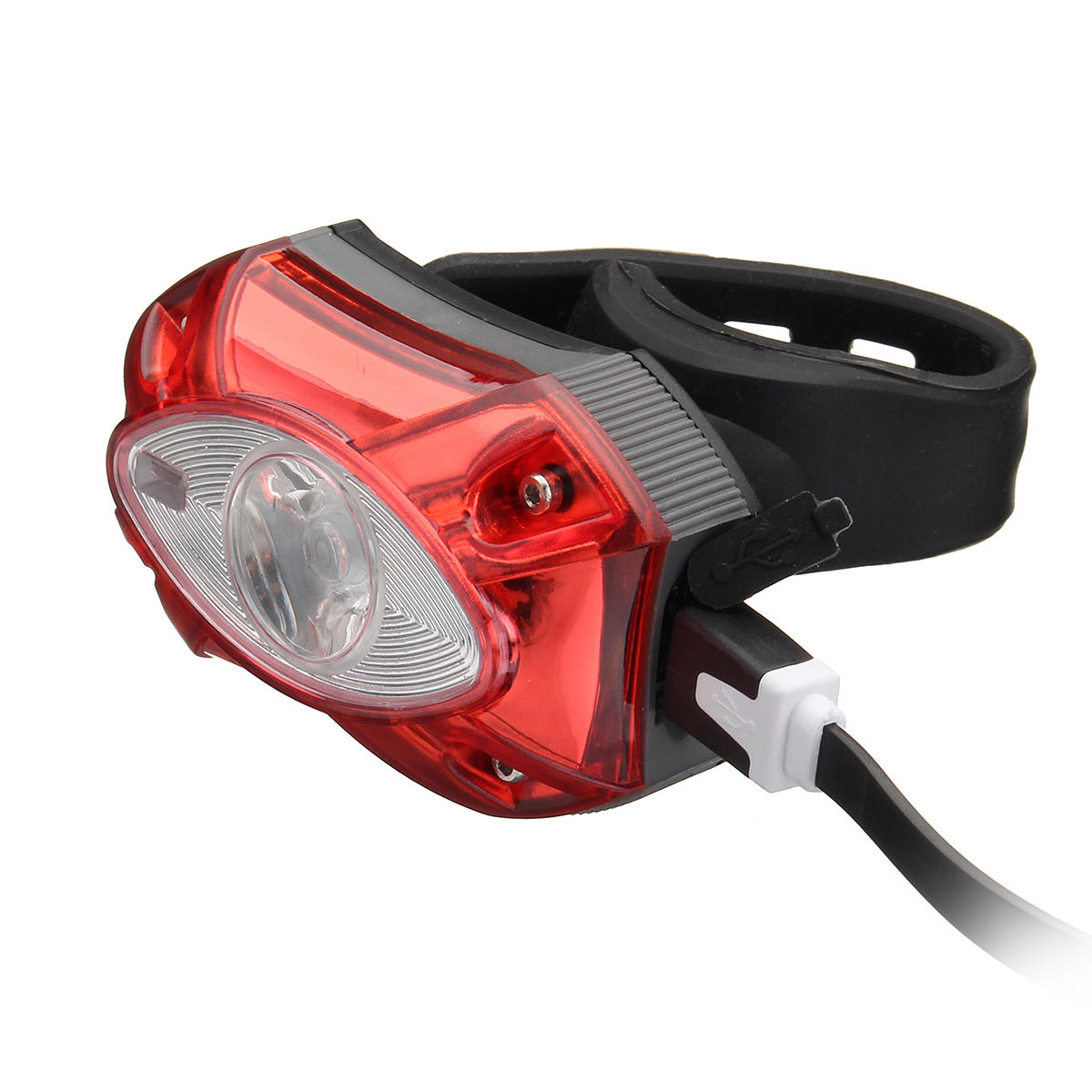 USB Rechargeable Bicycle Light 3W Water Proof Highlight 3 Modes