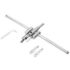 30-300mm Durable Adjustable Wood Circle Cutter Hole Saw Drill Bit DIY Power Tool