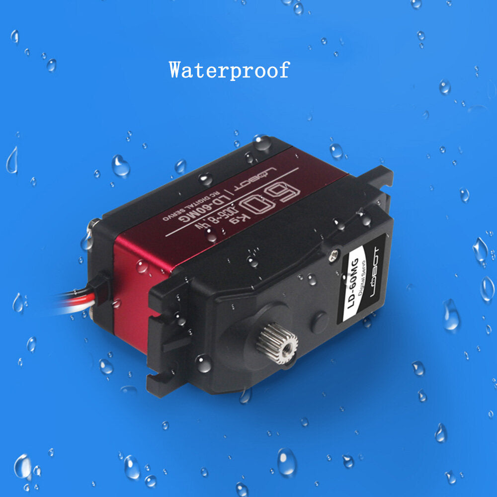 60KG Large Torque 180 Metal Gear Digital Servo For RC Robot RC Car