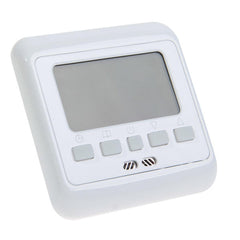 Digital Thermostat Weekly Programmable 16A 230V AC Wall Floor Thermostat With Sensor Cable Room Heat