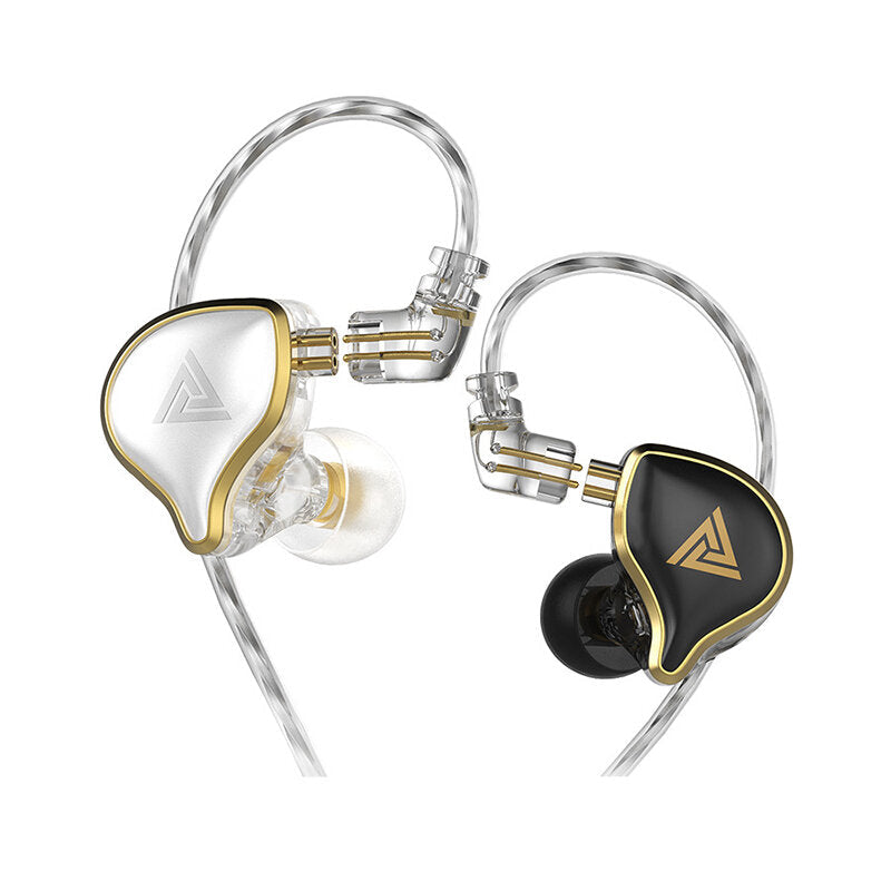 In-Ear Earphones Monitor Metal Wired Earphone Noise Cancelling Sport Music Headphones with Detachable Cable