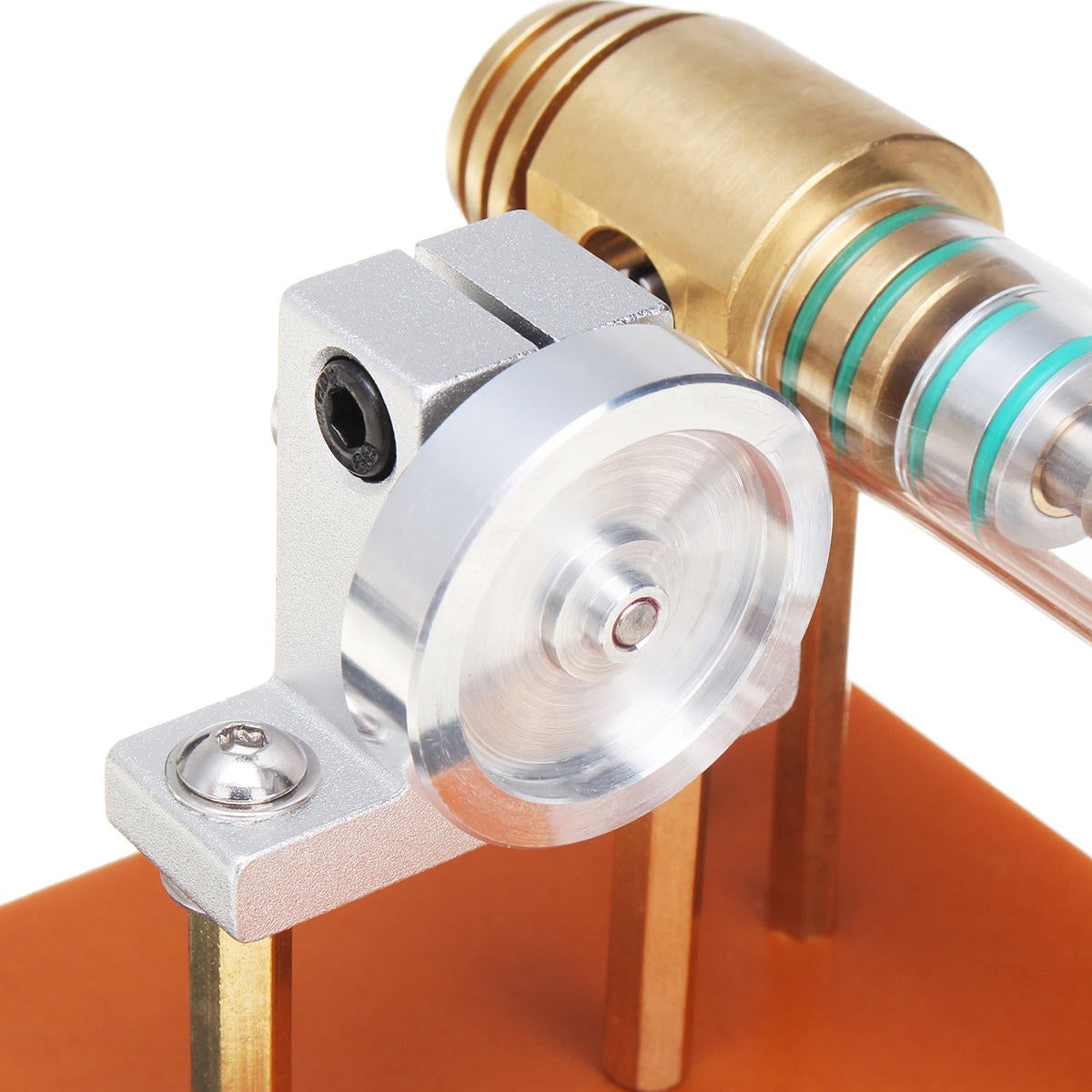 Hot Air Stirling Engine Model Science Toy Physical Principle Metal Model Toys