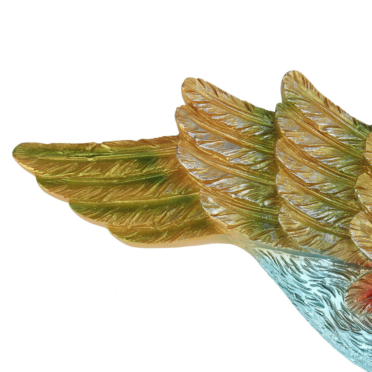 3D DIY Luxury Peacock Wall Clock Metal Modern Art Digital Home Office Decoration