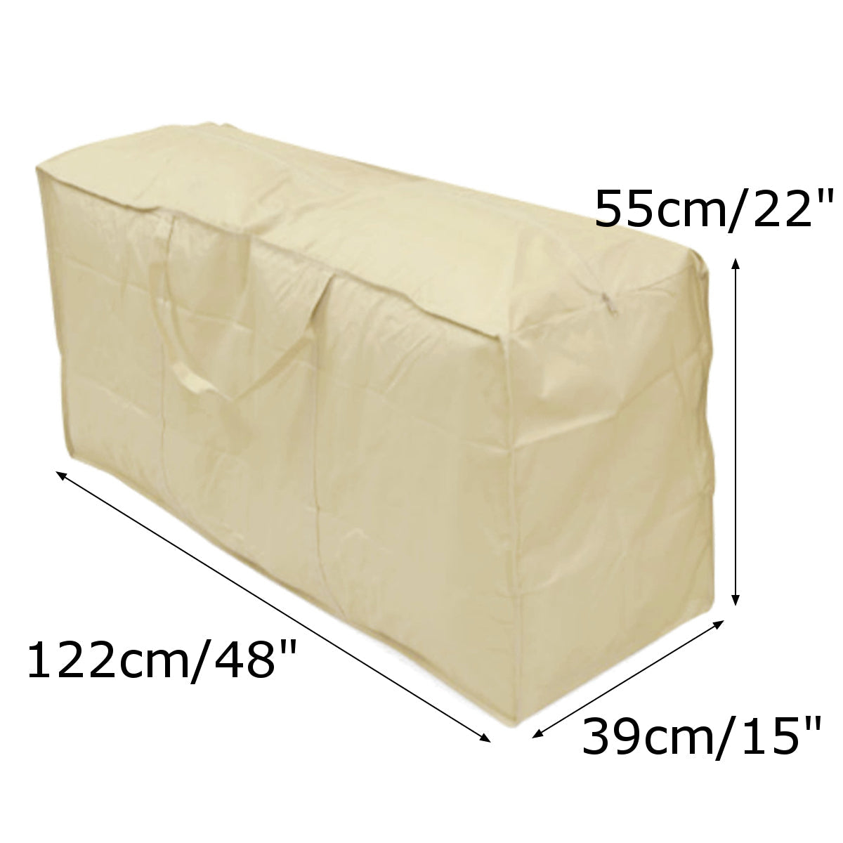 Outdoor Garden Patio Furniture Waterproof Cover Dust Rain Protector Cushion Storage Bag Case