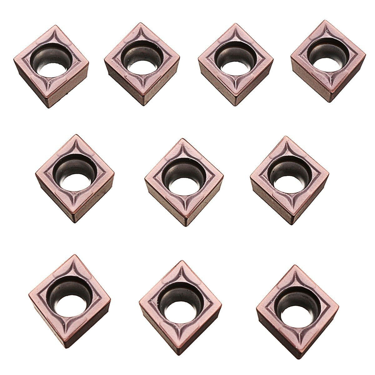 10pcs CCMT09T304 VP15TF CCMT32.51 Carbide Insert Cutter for Turning Tool Holder