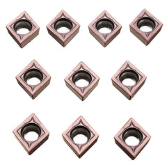 10pcs CCMT09T304 VP15TF CCMT32.51 Carbide Insert Cutter for Turning Tool Holder