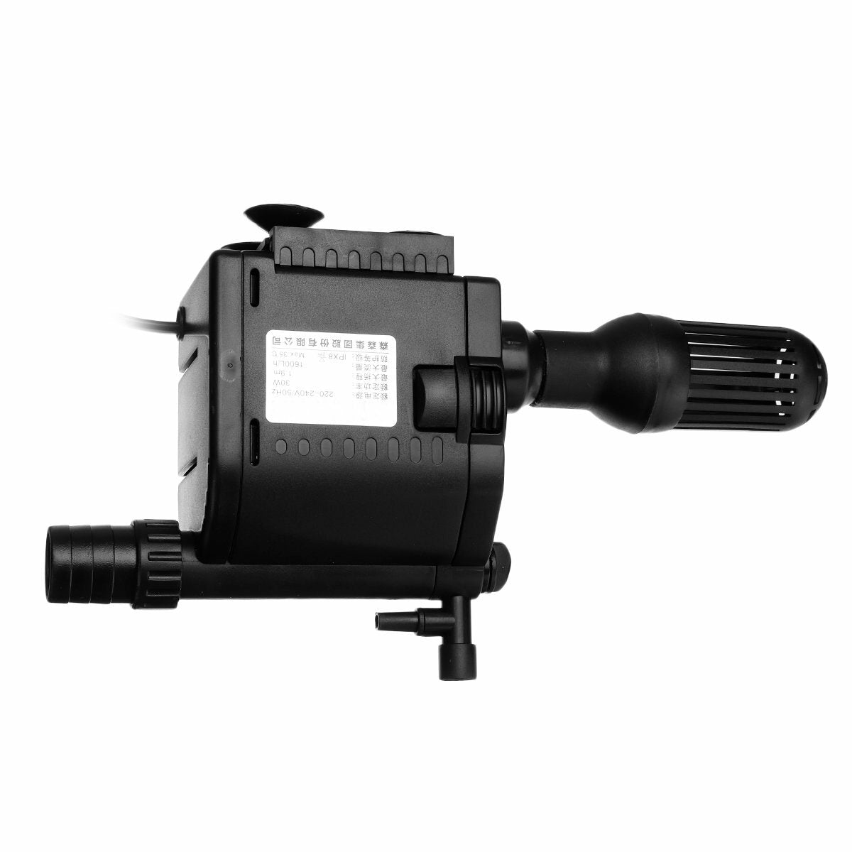 15-30W Aquarium Submersible Fish Tank Pump Water Filter Oxygen Pump Water Circulation