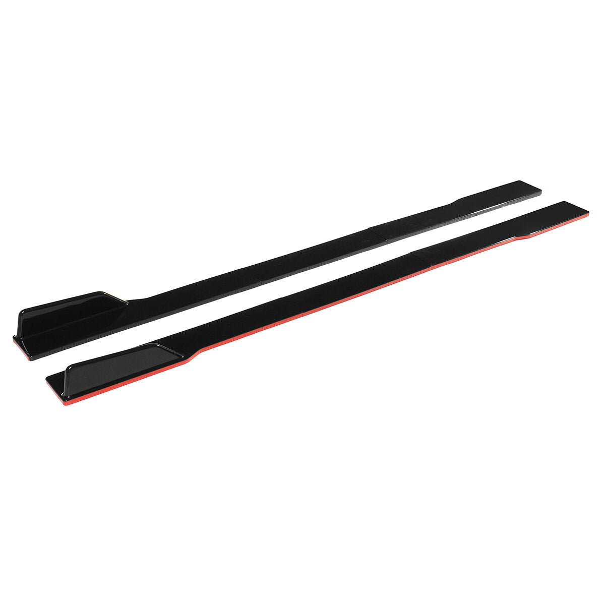 2m Universal Side Skirts Extensions Splitters Green Line For Infiniti