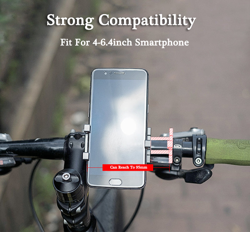 Phone Holder Stand Mount CNC Electric Scooter Motorcycle E-bike Bike Bicycle Cycling
