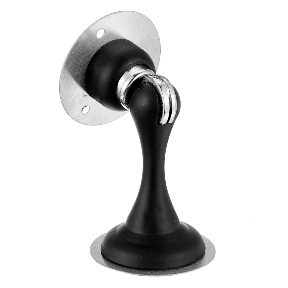 Solid Heavy Duty Stainless Steel Magnetic Door Stopper Hidden Floor Mount Door Catch Free Punching Door Holder w/ 3M Sticker