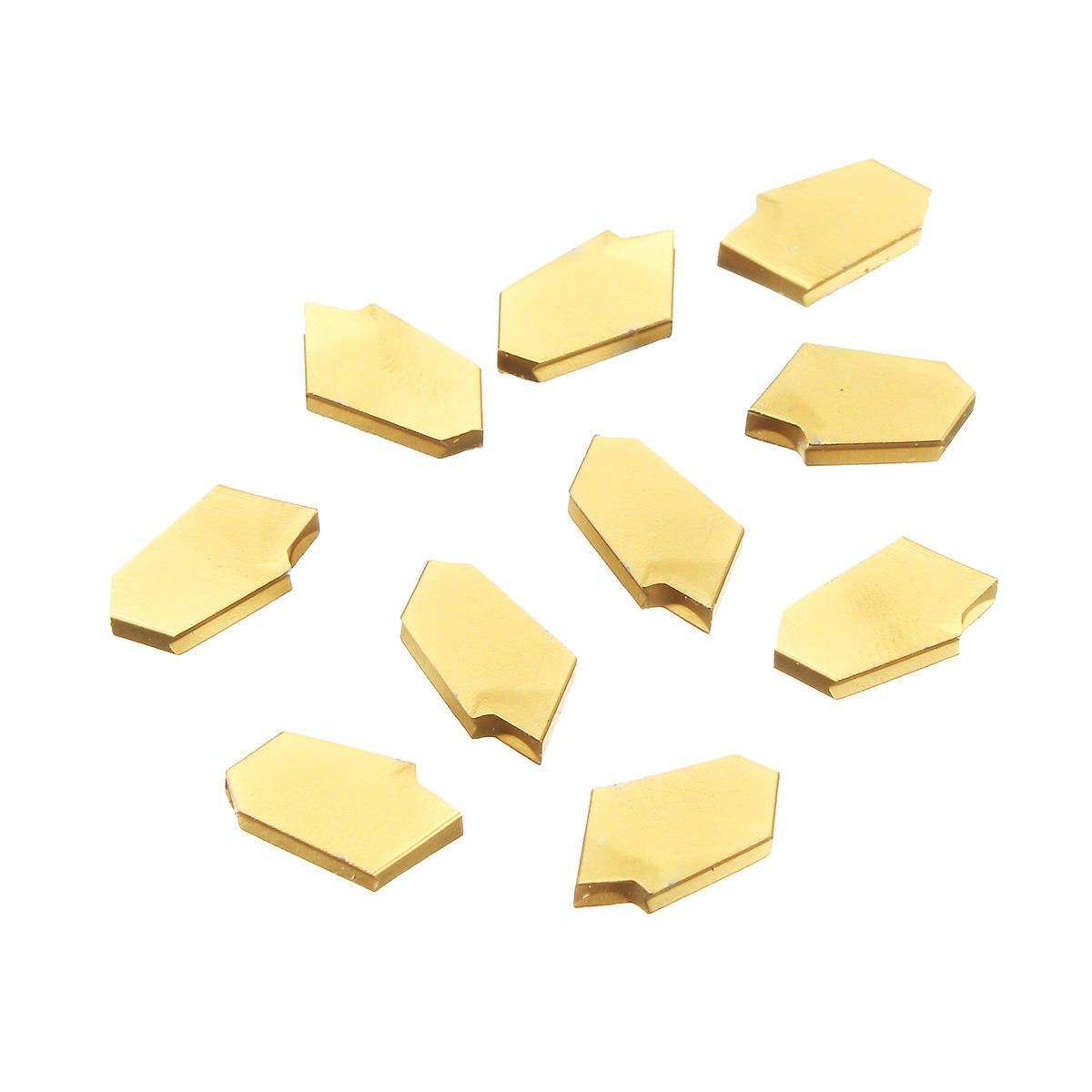 10pcs 2mm Grooving Cut-Off Carbide Insert CNC Tool