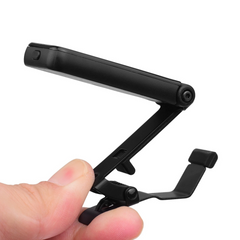 Guitar Bass Clip-On Tuner Gravity Sensitive Full-Screen Display 180° Rotatable Metal Clip