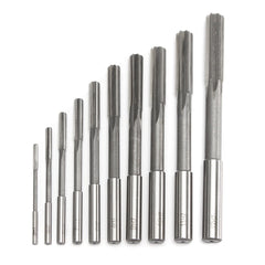 10pcs 3-12mm HSS Machine Reamer Set H7 Straight Shank Milling Chucking