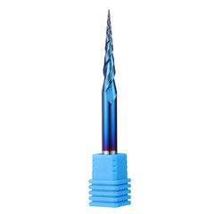 NACO-blue R0.25/ R0.5/ R0.75/ R1.0 *20.5*D4*50 2 Flutes Ball Nose Milling Cutter