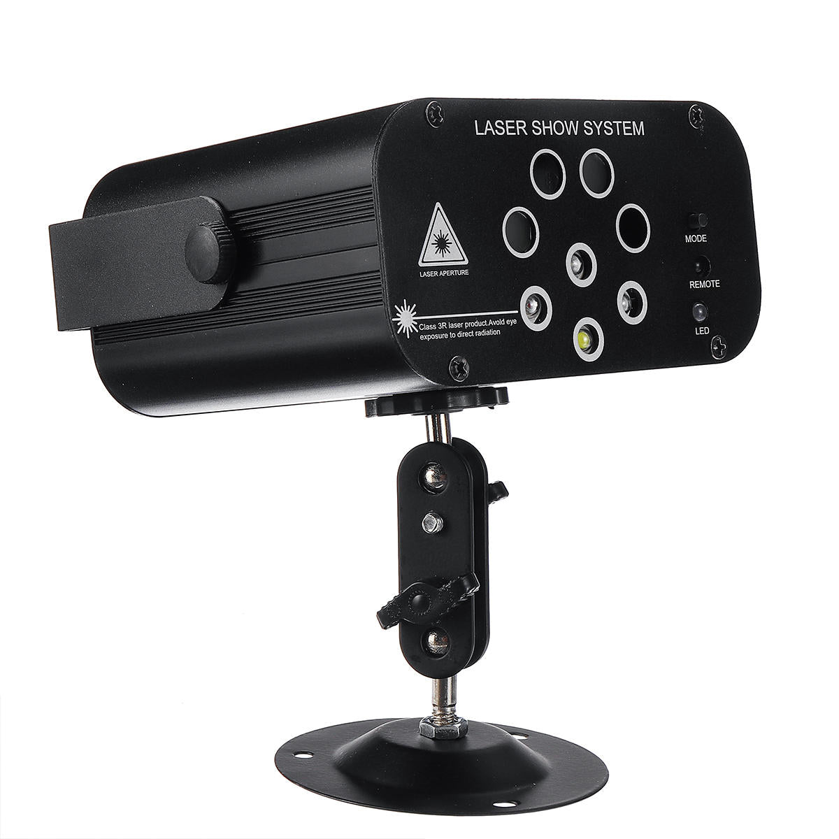 30W RGBW LED 128 Pattern Stage Light Auto/Voice/Remote Control DJ Club KTV Disco AC110-240V