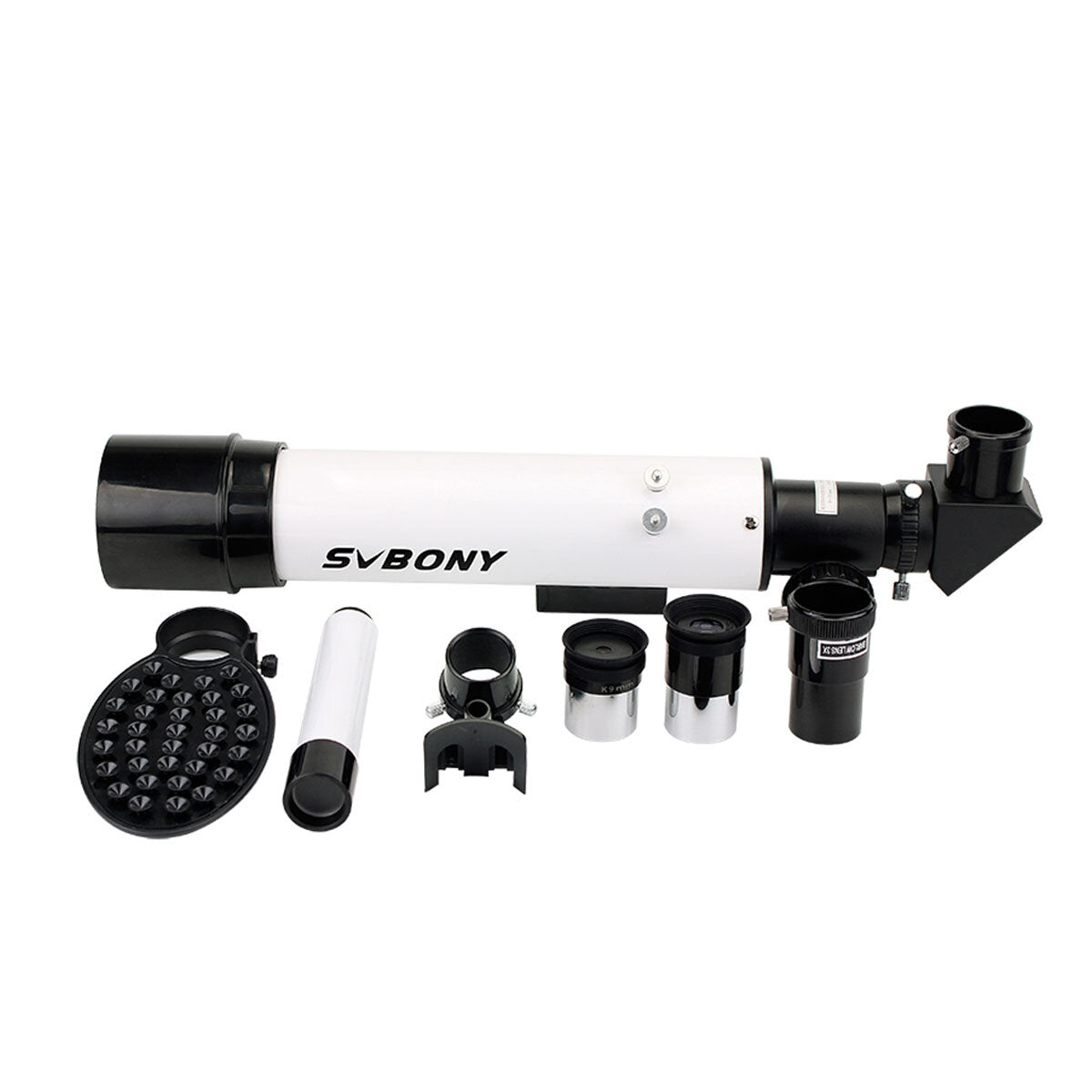 Astronomical Telescope 3X Barlow Lens Birds Vision Optical Finder Scope Monocular with Tripod