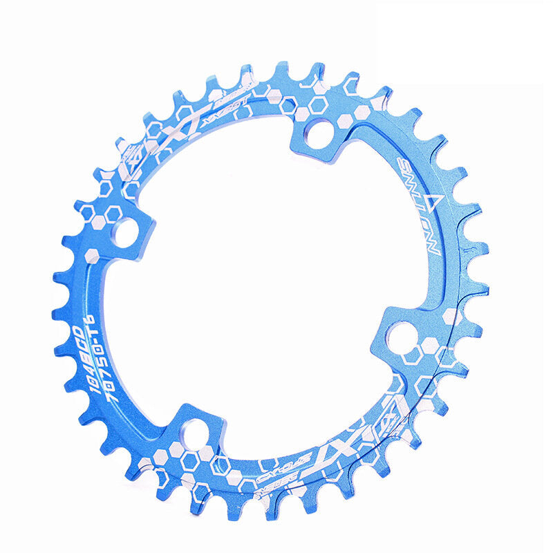 32/34/36/38T Mountain Bike Discs Bike Components Round Narrow Wide Chainring Bicycle Chainwheel