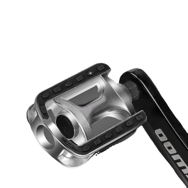 1 Pair Aluminum Alloy Bike Pedals Reflective Strip Cycling Pedals Bicycle Accessories