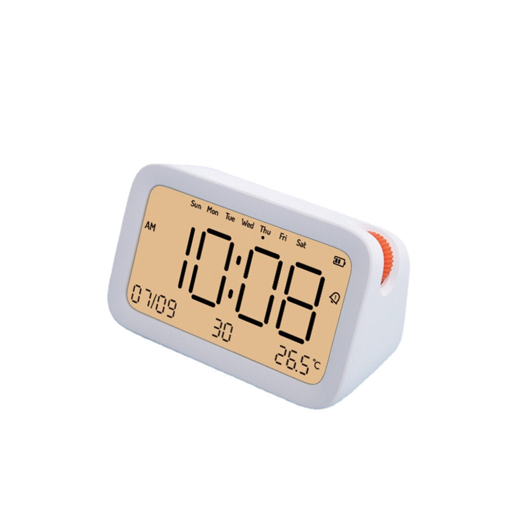 Alarm Clock Multi-function Smart Bluetooth Timekeeping Clock Digital Diaplsy Electronic with Temperature Date Clock Support SD Card