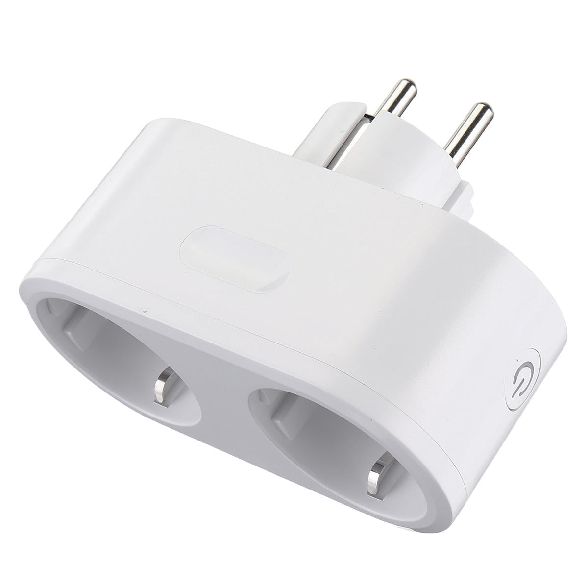 Dual EU Smart WiFi Power Plug Remote Control Switch Socket Outlet by HomeKit Dohome APP Google Assistant Alexa Remote Voice Control