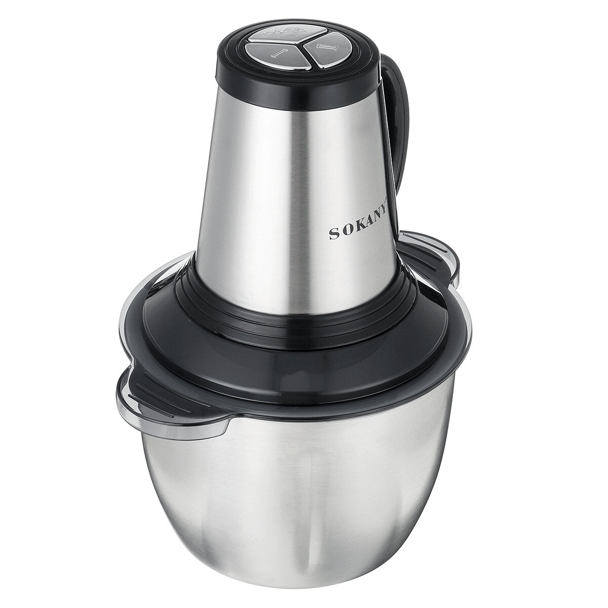 3L Stainless Steel Meat Grinder Chopper Automatic Electric Mincing Machine High-quality Household Food Processor