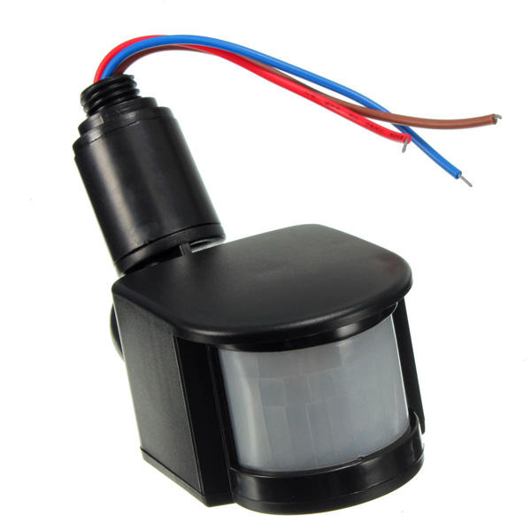 Human Infrared 12V Sensor Switch Light Sensor Monitoring Spot Lightts Pir Switch 180 Degree