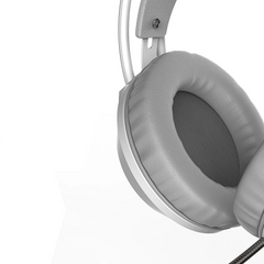 USB Wired Headset 3.5mm Stereo Gaming Noise Cancelling Headphone with Mic 50mm Driver Unit