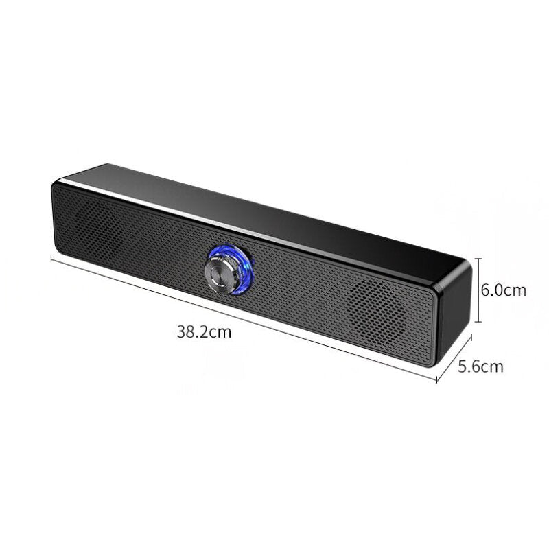 Wired Speaker Desktop Computer Speaker Bass Stereo Surround Subwoofer Speaker