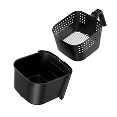 Smart Air Fryer with APP Control, 6L Large Capacity, Air Fryer Recipes, Temperature Control, Removable Basket