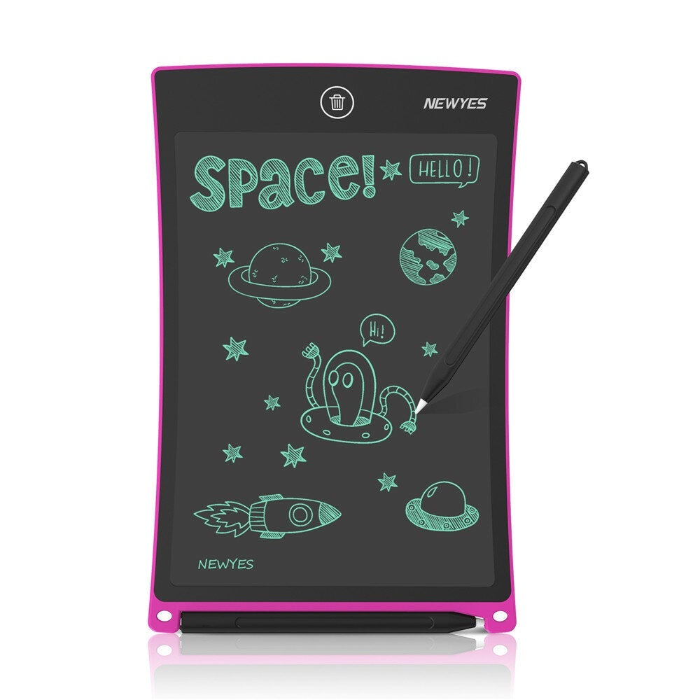 8.5-Inch Writing Board Monochrome Screen Tablet Drawing Handwriting Pad Message Kids Educational Toys