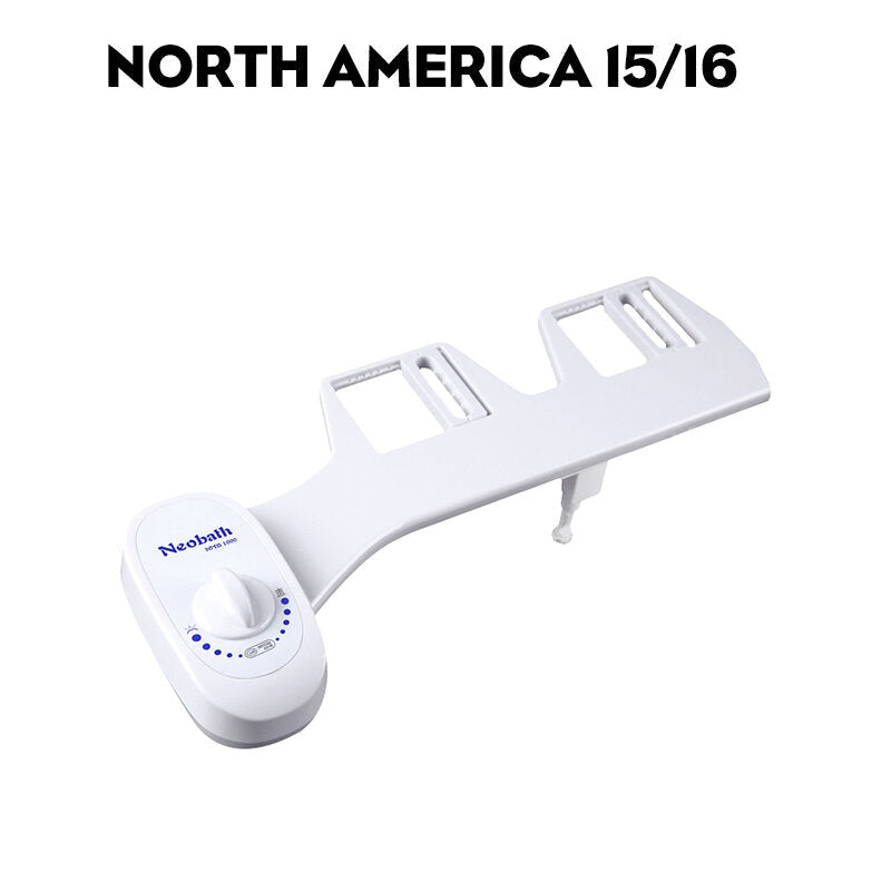 Toilet Seat Attachment Bathroom Water Spray Non-Electric Mechanical Bidet