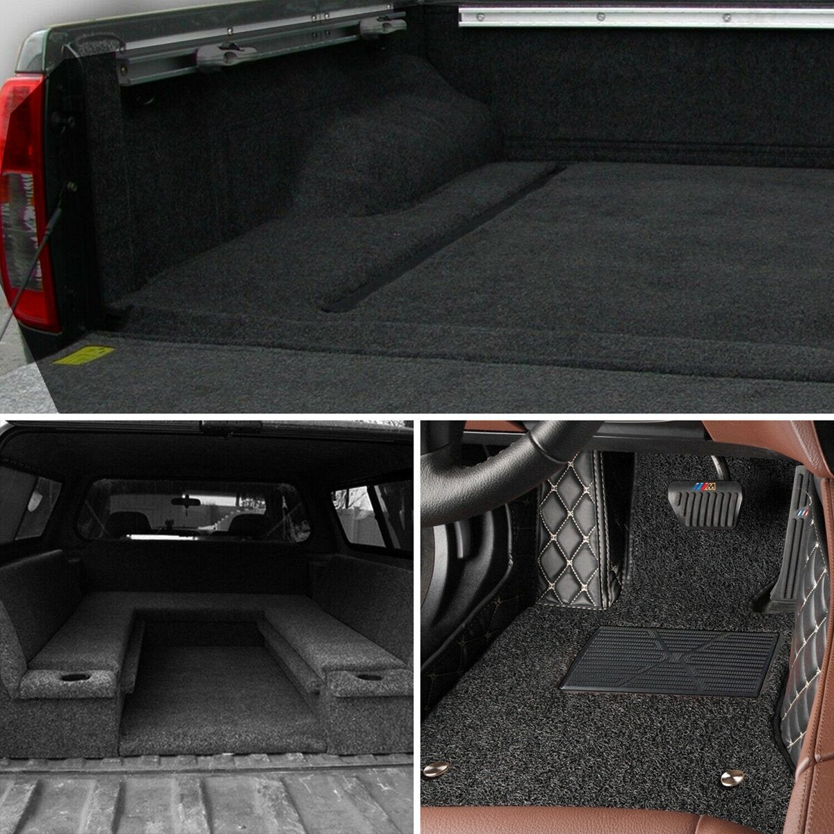 2x1m Non-slip Marine Felt Mat Carpet Boat Yacht Under Cabin Deck Plating