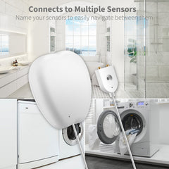 Smart Water Detector Water Level Alarm Sensor Wifi Water Leakage APP Remote Control Wireless Flood Detector Work with Smart Life Tuya APP