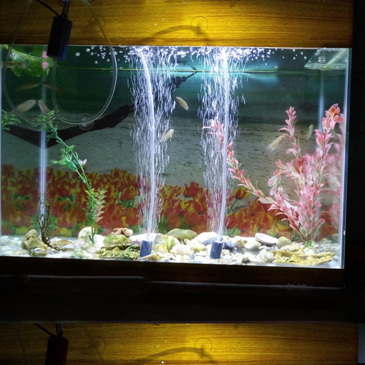 Aquarium Fish Tank POxygen Air Pump Mute Energy Saving Supplies Air Pump Aquarium Aquatic Pet Supplies