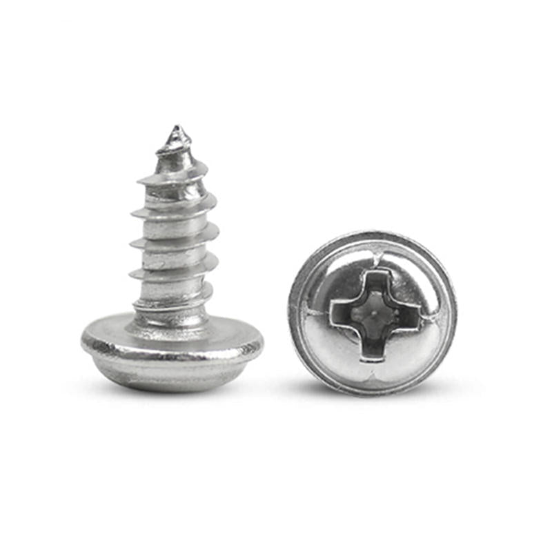 220pcs M3/M4/M5 Stainless Steel 304 Pan Head Phillip Trapper Self Trapping Screw